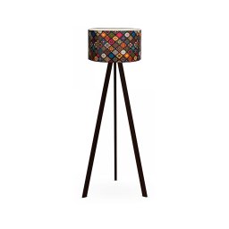 Lampadar AYD 1xE27/60W/230V multicolor/maro