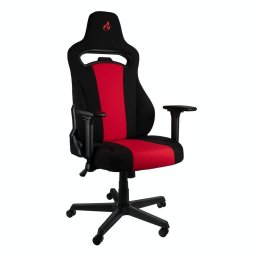 Scaun Gaming NC-E250-BR Negru/Rosu