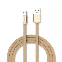 Cablu micro USB 1M ruby editon - auriu SKU-8495