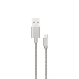 CABLU TIP C 1M PLATINUM EDITION - ARGINTIU