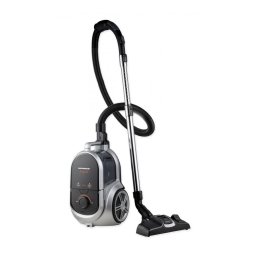 Aspirator fara sac Heinner HVC-M800GREY, 800W, 2.5L, Sistem ciclonic, HEPA 12, Gri ( HVC-M800GREY )