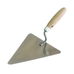 MISTRIE OTEL TRIUNGHIULARA CU MANER LEMN 220X210MM