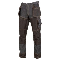Pantalon lucru tip-blugi cu intaritura inchisi - 3xl