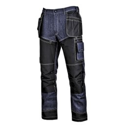 Pantalon lucru tip-blugi cu intaritura - s/h-164