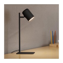 Lampă LED de masă CEPPINO 1xGU10/4,5W/230V neagră Eglo 98855
