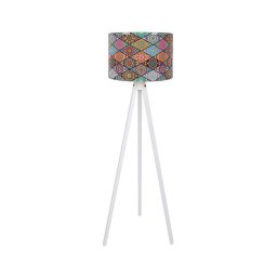 Lampadar AYD 1xE27/60W/230V multicolor/alb
