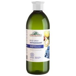 Gel de dus antioxidant cu afine si argan, Corpore Sano, 600 ml