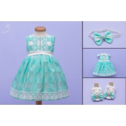 Set botez 3 piese Sweet Mint Chip
