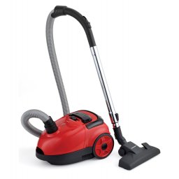 Aspirator cu sac Heinner HVCVB750RD, 750W, 1.6L, Perie ECO pentru podele ( HVC-VB750RD)