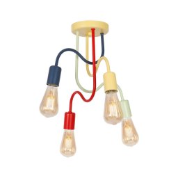 Lustră aplicată copii DOW 4xE27/60W/230V
