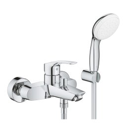 Baterie cada cu dus Grohe Eurosmart 2022,set dus inclus,crom,gama profesionala-33302003