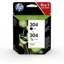 COMBO PACK NR.304 3JB05AE BK+COLOR ORIGINAL HP DESKJET 2620