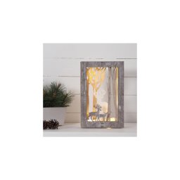Decorațiune LED de Crăciun FAUNA 10xLED/0,03W/2xAA Eglo 410415