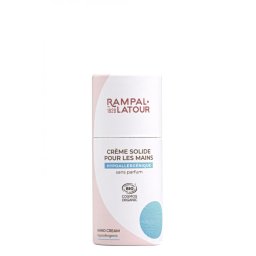 Crema de maini organica solida hipoalergenica, fara parfum (zero waste) RAMPAL LATOUR, 27 g