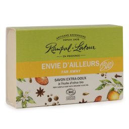 Sapun bio RAMPAL LATOUR ENVIE D'AILLEURS / FAR AWAY, 100g