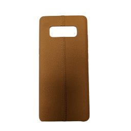 Husa Samsung Note 8 n950 Plastic Brown Leather Usams