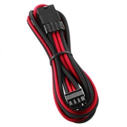 Cablu prelungitor CableMod PRO ModMesh 8-pin PCI-e, 45cm, black/red, CM-PCAB-8PCI-N45KKR-3PK-R