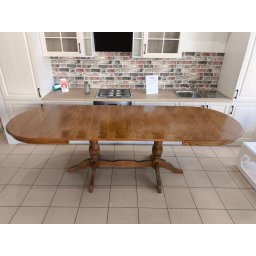 MASA LIDER 28 DIN LEMN FAG, CULOARE STEJAR , 160 CM RESTRANSA, EXTINSA 200-240-280 CM, L 100, 83 H