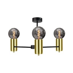 Lustră pe tijă ARD 3xE27/60W/230V aurie
