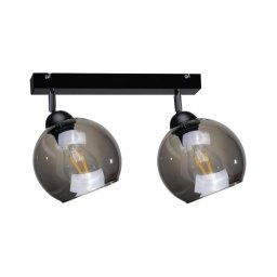 Spot UNO 2xE27/60W/230V negru