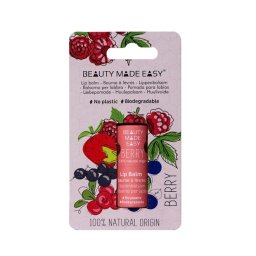 Balsam de buze zero plastic, Berry, Beauty Made Easy, 6 g