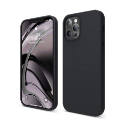 Husa Telefon Silicon iPhone 12 Pro Max 6.7 Matte Black