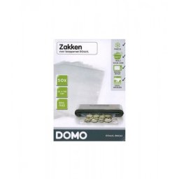 Set 50 pungi pentru vidat Domo DO327L-Bag 22, Dimensiune 22x30 cm