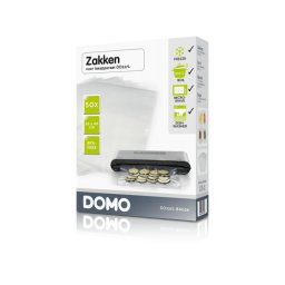 Set 50 pungi pentru vidat Domo DO327L-Bag 28, Dimensiune 28x40 cm