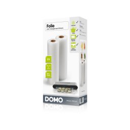 Rola,folie pentru aparatul de vidat Domo DO327L, 28cm x 6m, 2 role, DO327L-rol28