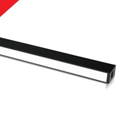 Lampa Magnetica Lineară LED 20W, SMD, Neagra, IP20, 24V, 4000K
