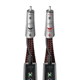 Cablu interconect RCA AudioQuest Firebird, Level 6 noise Dissipation with Graphene, Solid PSS, DBS X Level