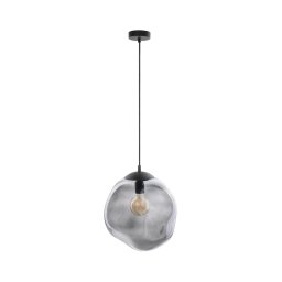 Lustră pe cablu SOL 1xE27/60W/230V neagră