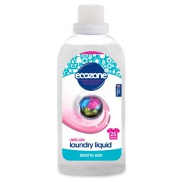 Detergent fara miros, pentru hainele bebelusilor si rufe delicate, Ecozone, 25 spalari, 750 ml