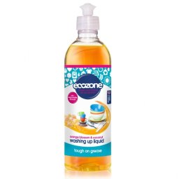 Solutie concentrata pentru spalat vase, cu floare de portocal si nuca de cocos, Ecozone, 500 ml