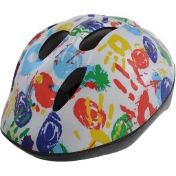 Casca Bellelli marime S - Hand Print White