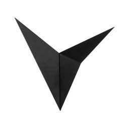 Aplică BIRD 1xG9/5W/230V neagră
