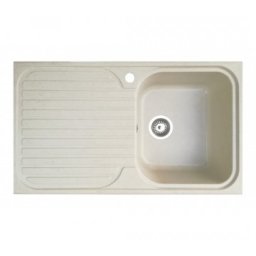 Chiuveta soft compozit Pyramis Stripe DUROTHEK 1B1D DR