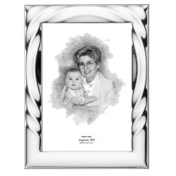 Rama Foto Argint Britney 15x20cm