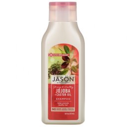 Sampon pentru par puternic si sanatos cu jojoba si ulei de ricin, Jason, 473 ml