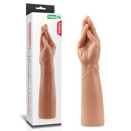 LoveToy King Size Realistic Magic Hand 13.5" Flesh