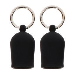 Taboom Pierced Nipple Suckers Black