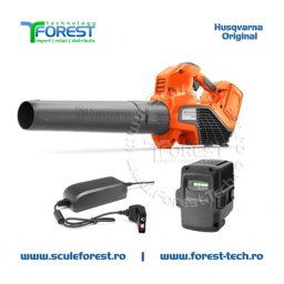 Refulator cu acumulator Husqvarna 120iB Li-Ion + baterie + incarcator SculeForest.ro