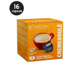 16 Capsule Italian Coffee Creme Brule - Compatibile Dolce Gusto
