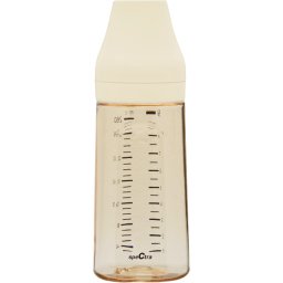 Biberon anticolici premium cu tetina S, galben (260 ml)