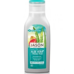 Sampon hidratant cu aloe vera 80% si fruct de cactus, pentru par uscat, Jason, 473 ml
