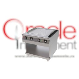 Fry top electric cu striații 90x100 cm, Jemi
