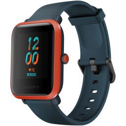 Ceas Smartwatch Amazfit Bip S, 1.28'', Bluetooth, Red Orange