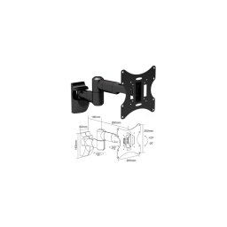 SUPORT LCD 10 - 30 inch 30 KG NEGRU 42 din 597 (UCH0043A )