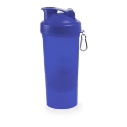 Shaker pentru proteine, 400 ml, ø93×220 mm, Everestus, 20FEB8471, Polipropilena, Albastru
