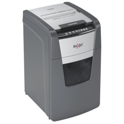 Distrugator documente Optimium 130X 130 coli P4 cross-cut 44L Negru-Gri